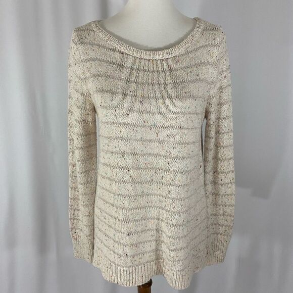 LOFT Crewneck Sparkle Sweater - Picture 7 of 8